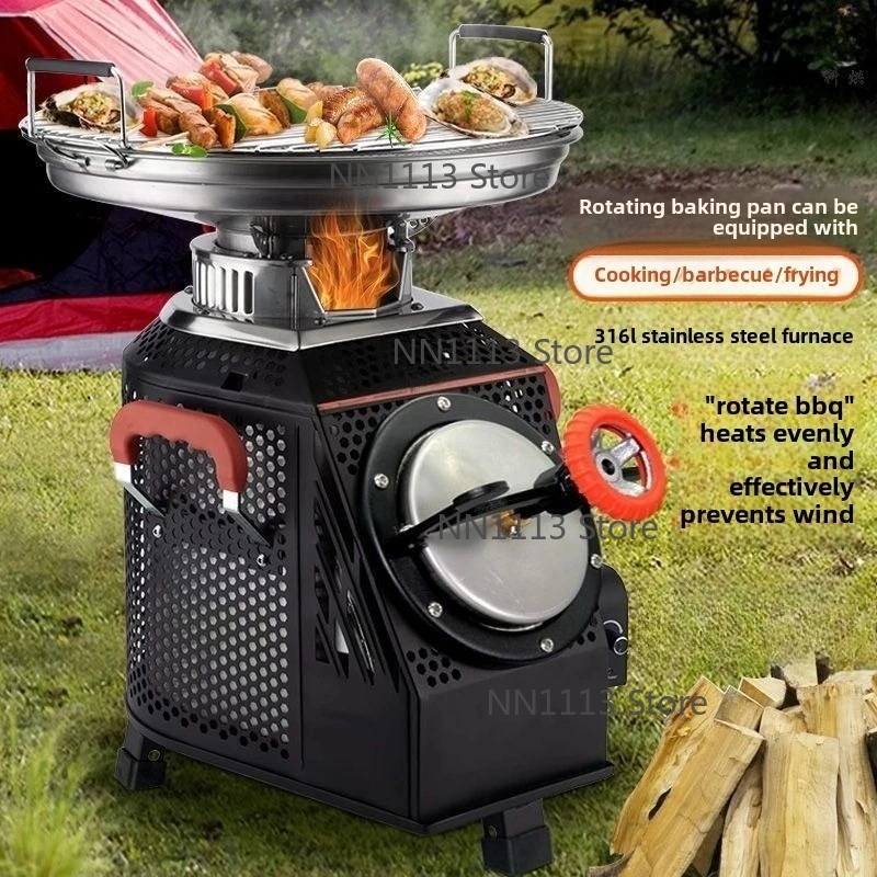 Large Self-Driving Camping Sto - огляд і ціна Camping Cooking Equipment Electric