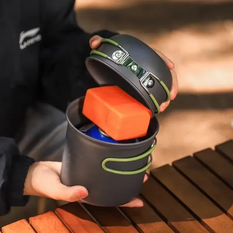 Outdoor Hiking Picnic Cookware - огляд і ціна Camping Cooking Gear Set