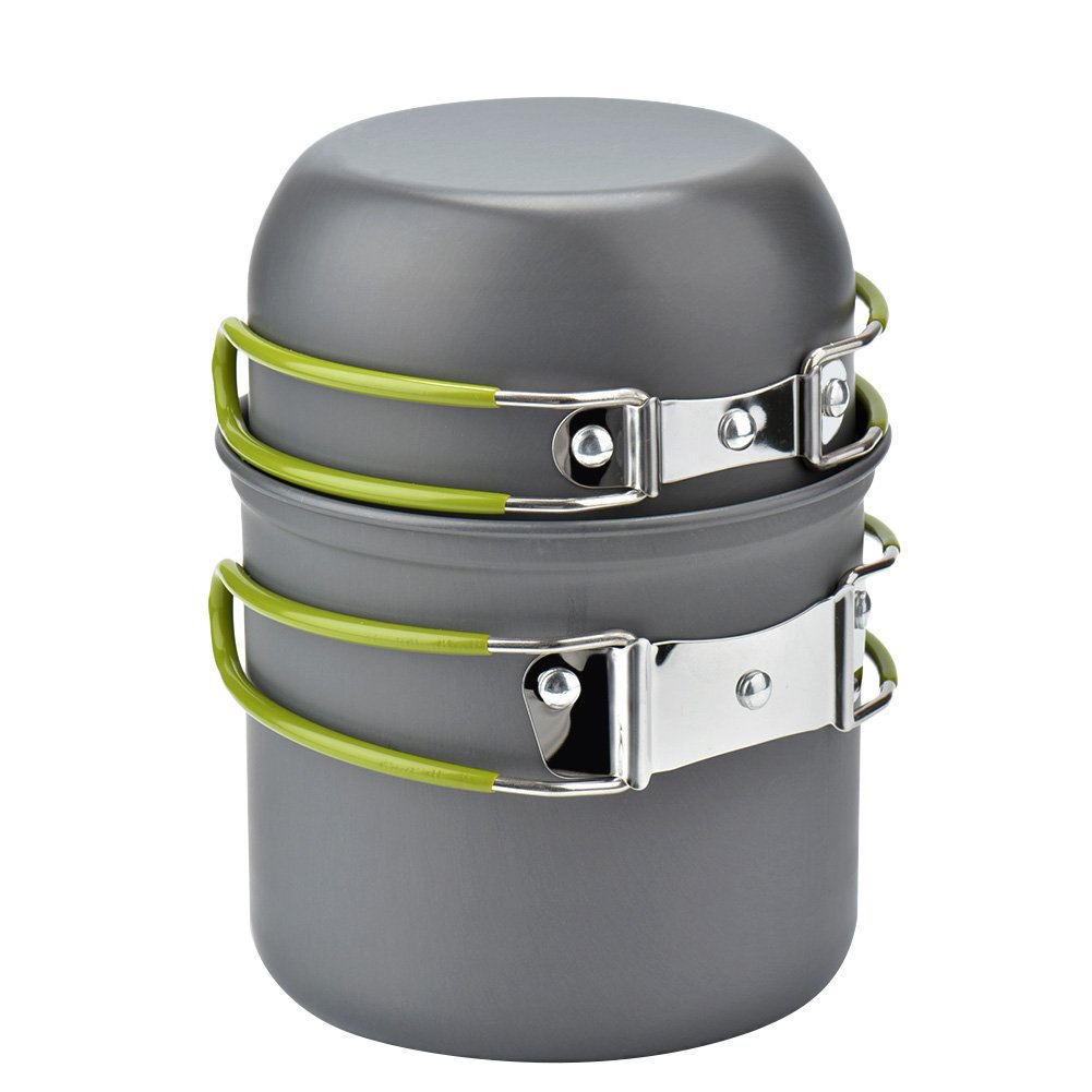 Camping Cookware Kit with Stov - огляд і ціна Camping Cooking Kit Box
