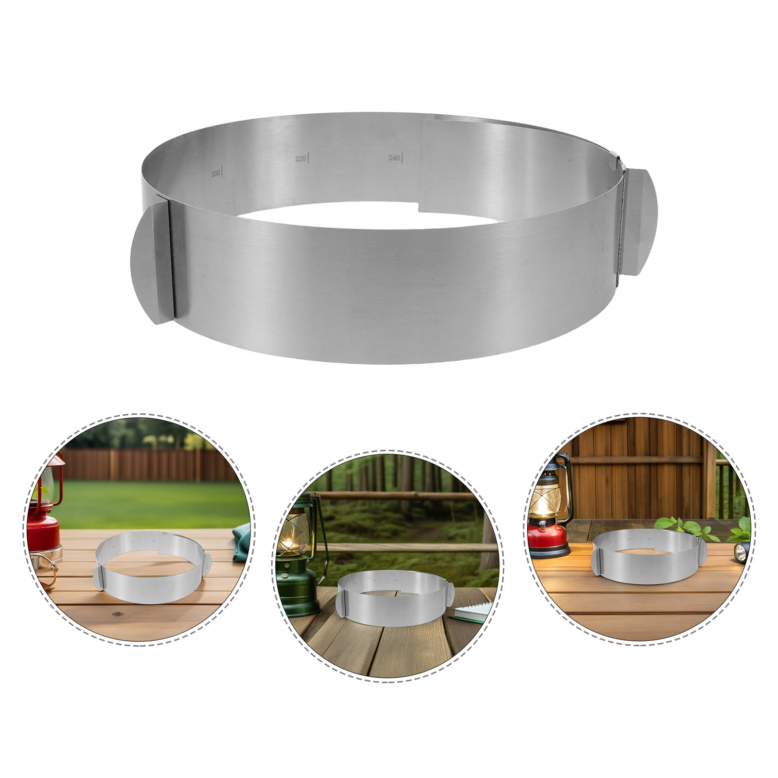Adjustable Camping Stove Winds - огляд і ціна Camping Cooking Wind Blocker