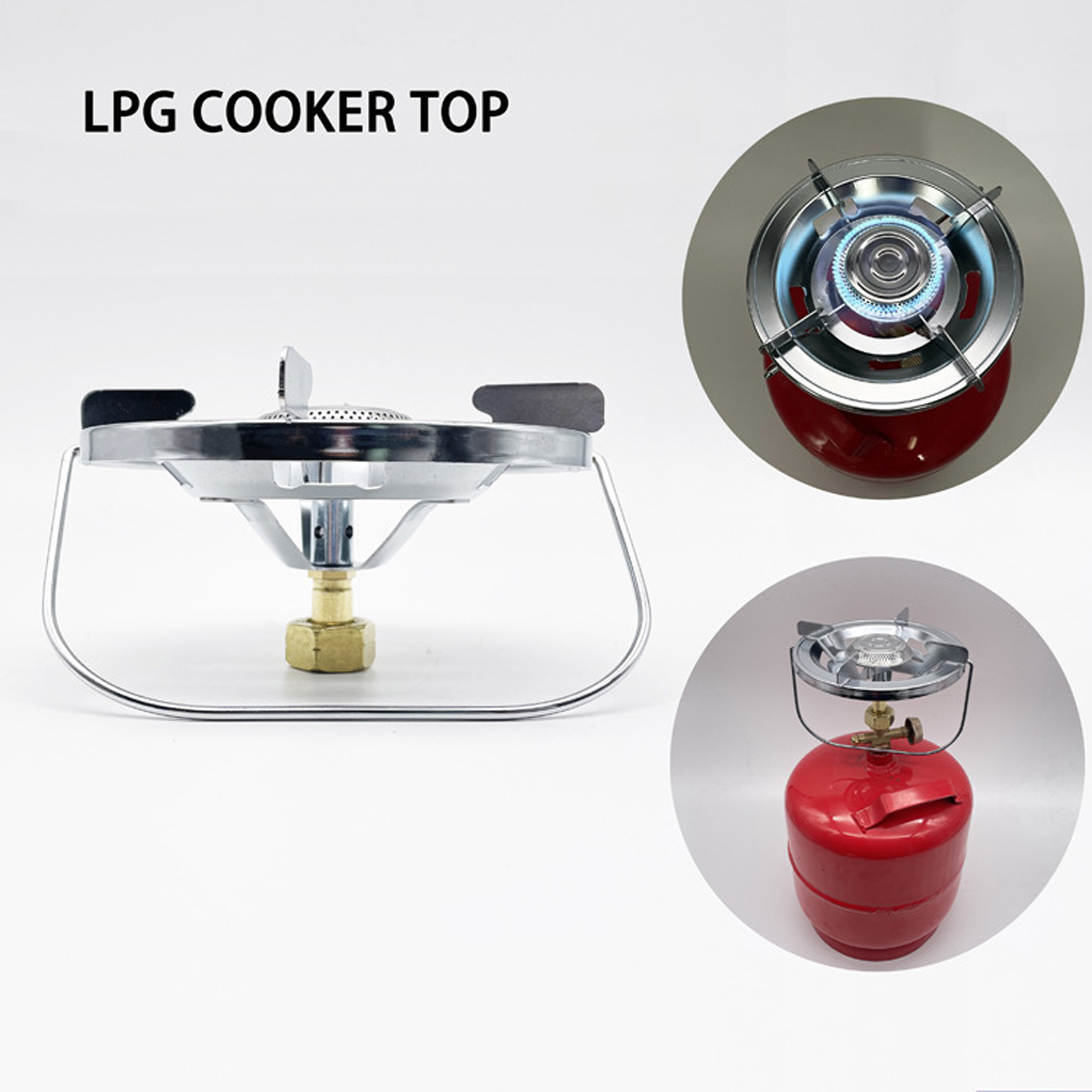 Cooker Top Head Outdoor Burner - огляд і ціна Camping Cooking Easy