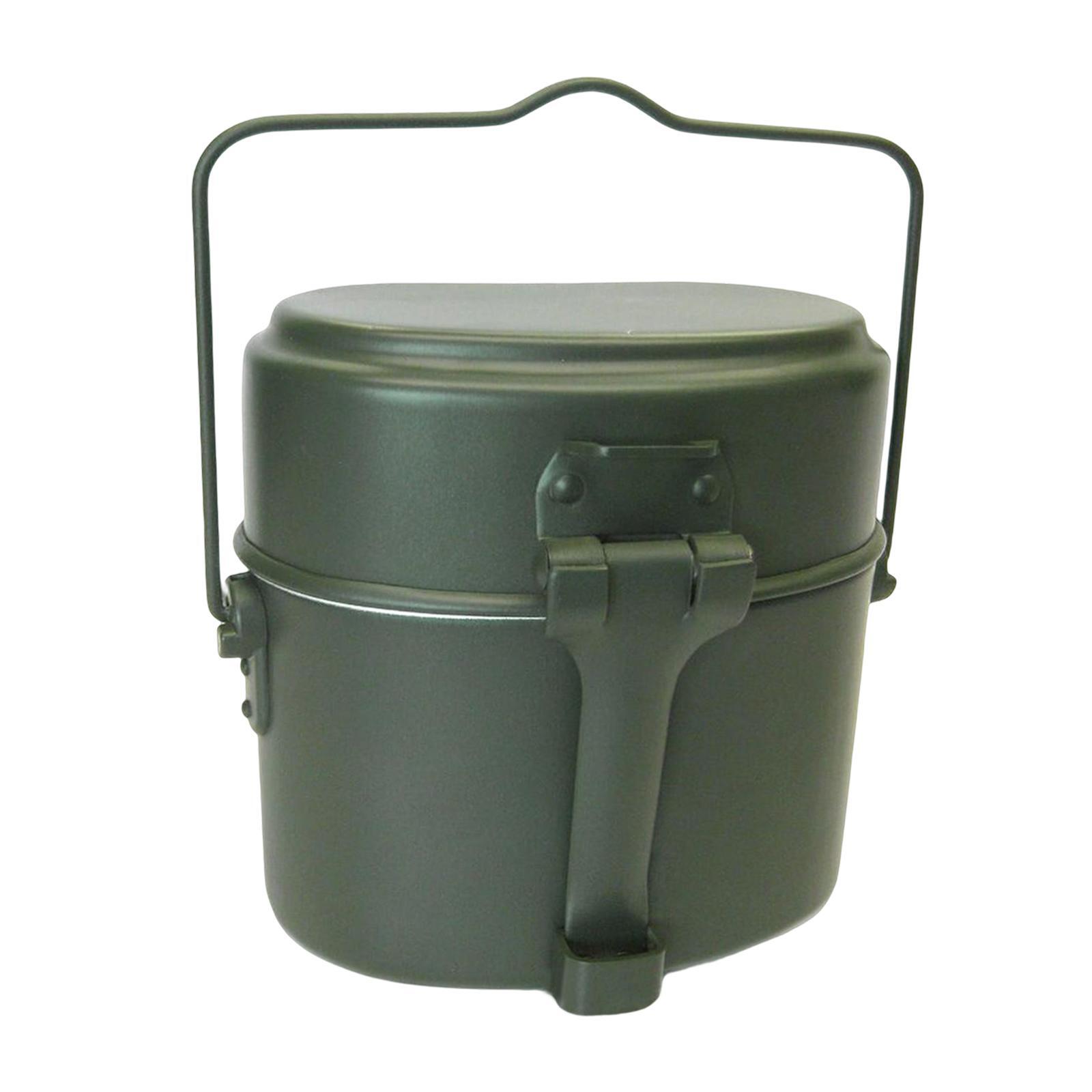 3Pcs/Set Lunch Box Aluminum Po - огляд і ціна Camping Cooking Kit Box