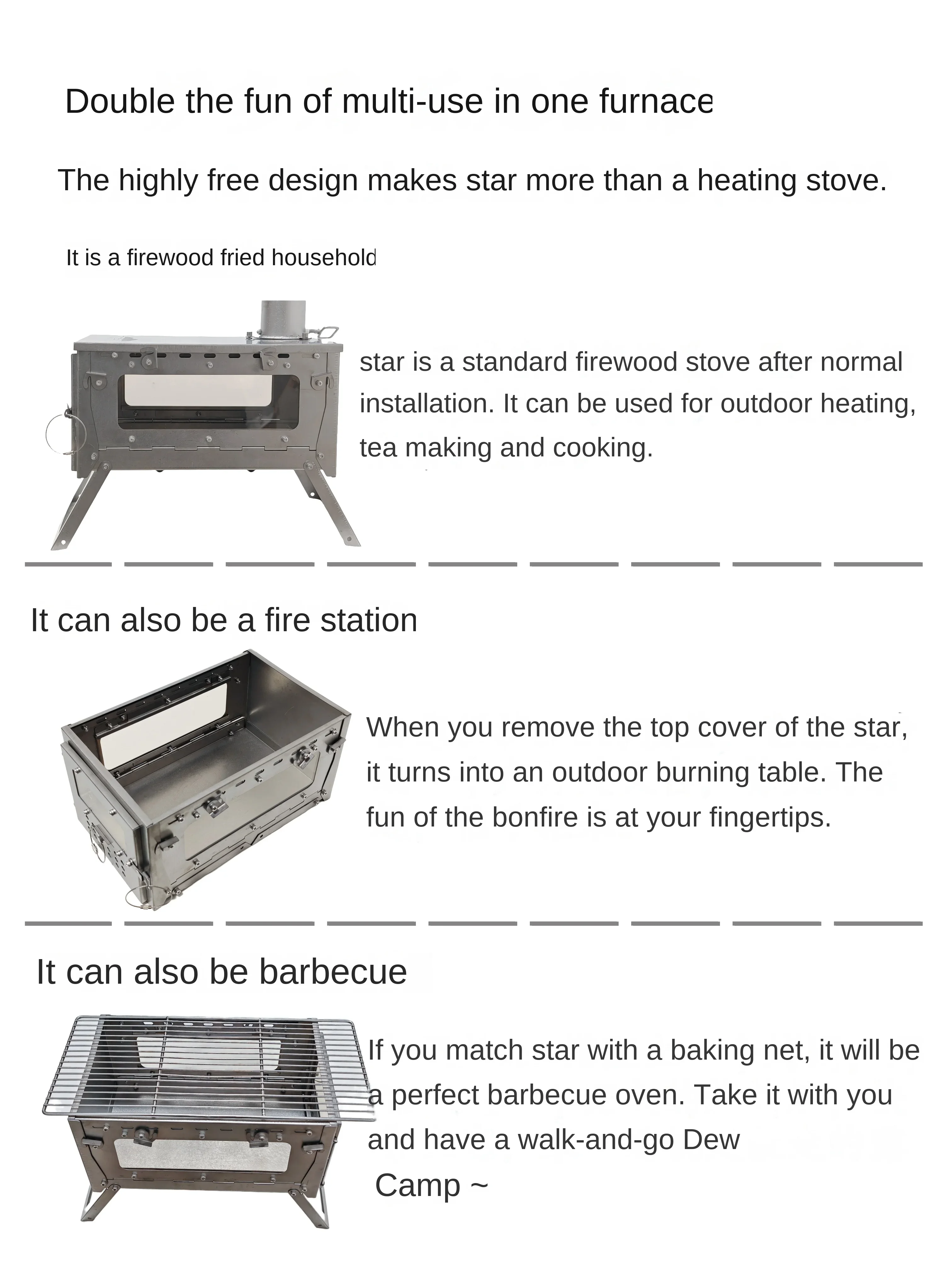 WT Star Ti Titanium Alloy Fold - огляд і ціна Cooking On Camping Stove