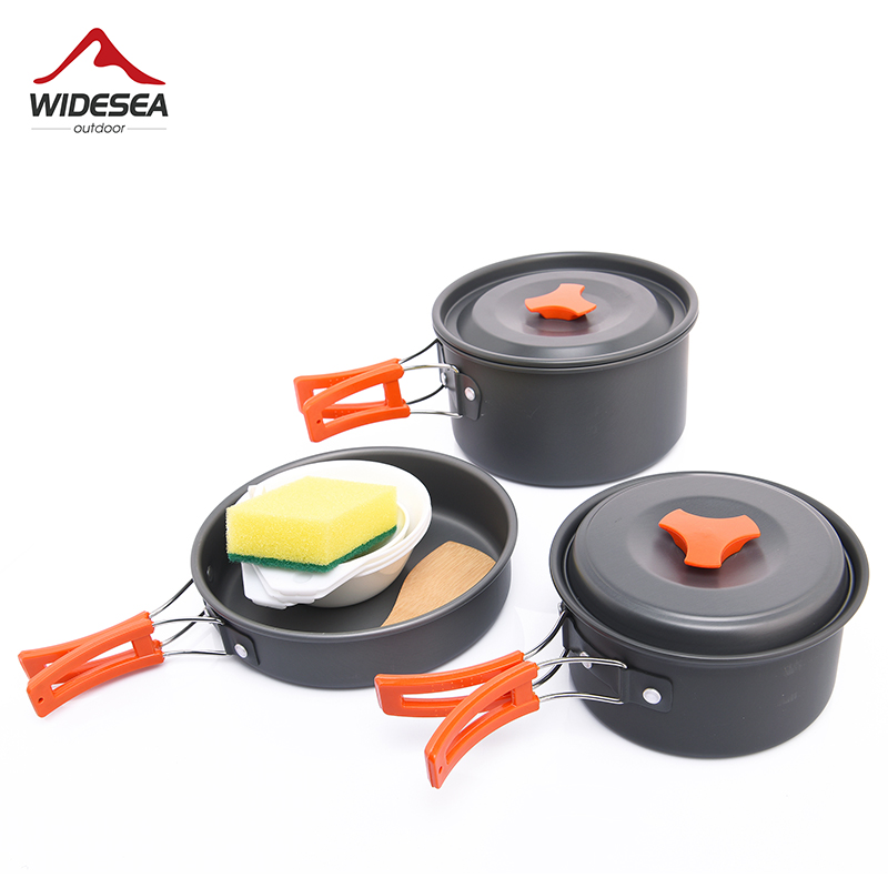 Widesea Camping Outdoor Cookwa - огляд і ціна Camping Cooking Full Set