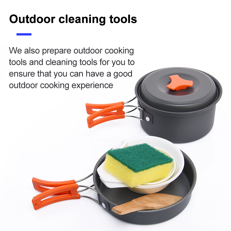Widesea Camping Outdoor Cookwa - огляд і ціна Camping Cooking Full Set