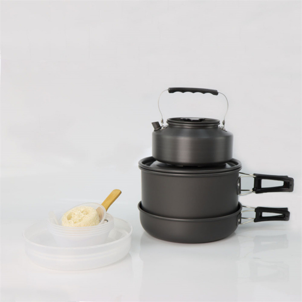 Outdoor large cooking set, 2-4 - огляд і ціна Camping Cooking Pot Large
