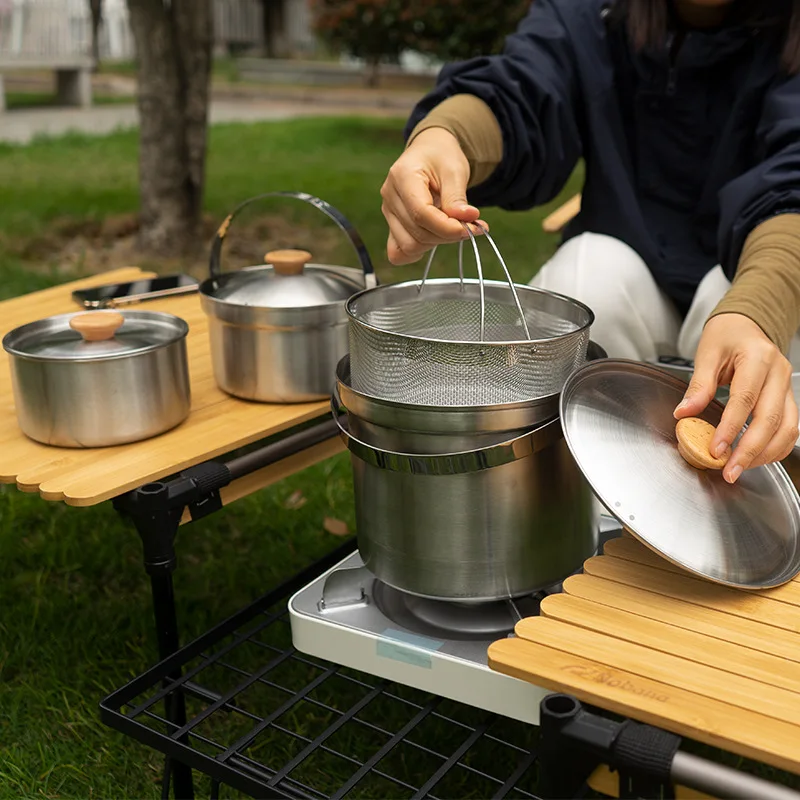 2026 New Outdoor Stainless Ste - огляд і ціна Camping Cooking Mesh