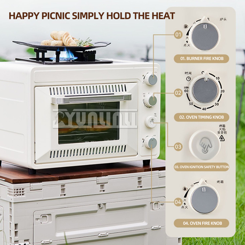 Outdoor Camping Cooking Machin - огляд і ціна Camping Cooking Ovens