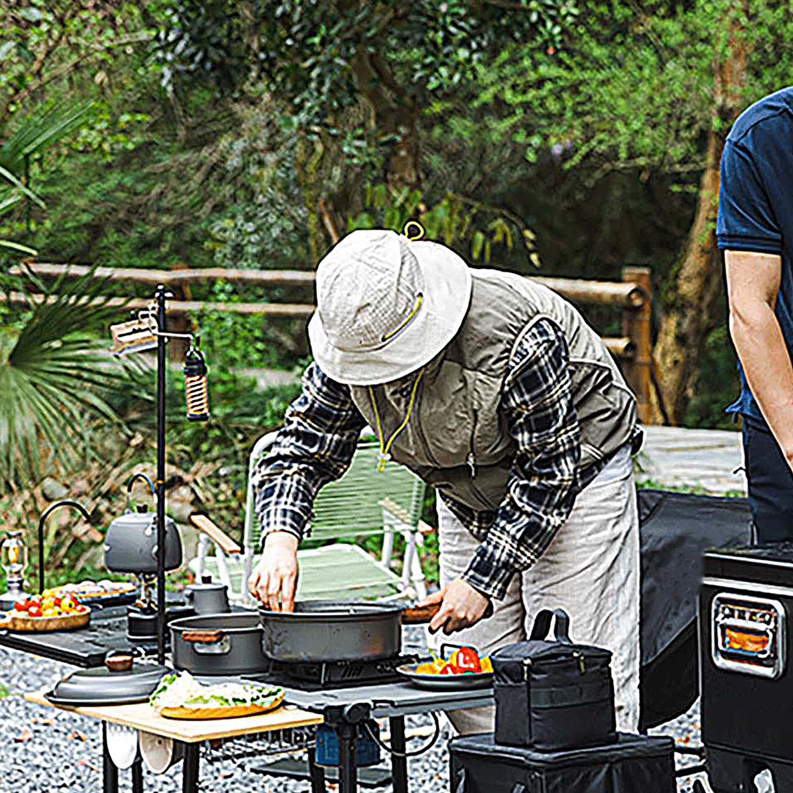 Camping Pot Portable Large Lig - огляд і ціна Camping Cooking Pot Large