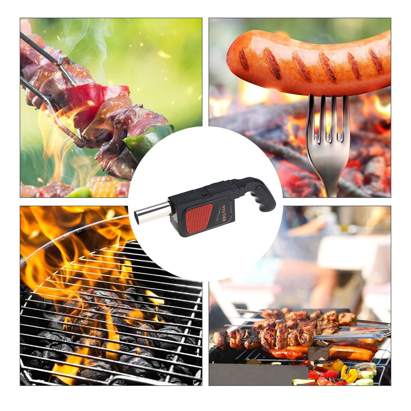Multifunctional Electric BBQ B - огляд і ціна Camping Cooking On Fire