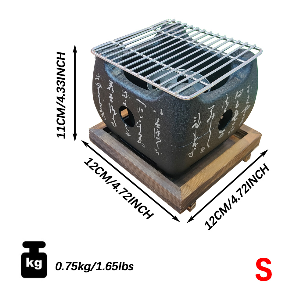 Smokeless Portable Grill Korea - огляд і ціна Camping Cooking Alcohol