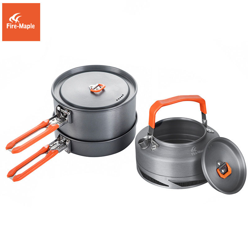 Fire Maple Camping Cookware Ut - огляд і ціна Camping Cooking Full Set