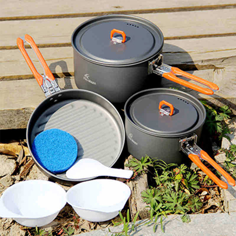 Fire Maple Cooking Set Pot Fry - огляд і ціна Camping Cooking On Fire