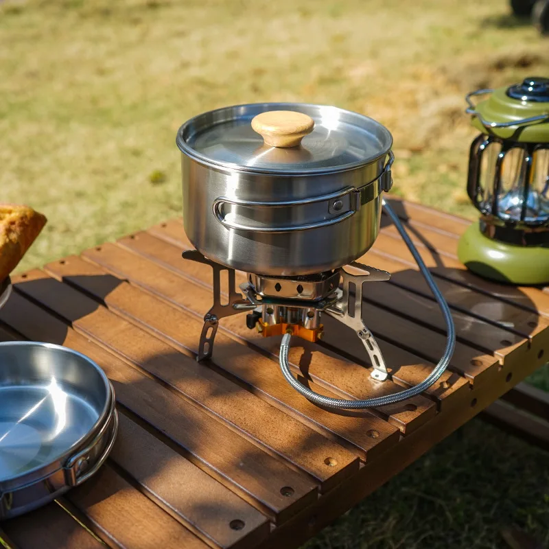 Outdoor Folding Cookware Set S - огляд і ціна Camping Cooking Kit Box