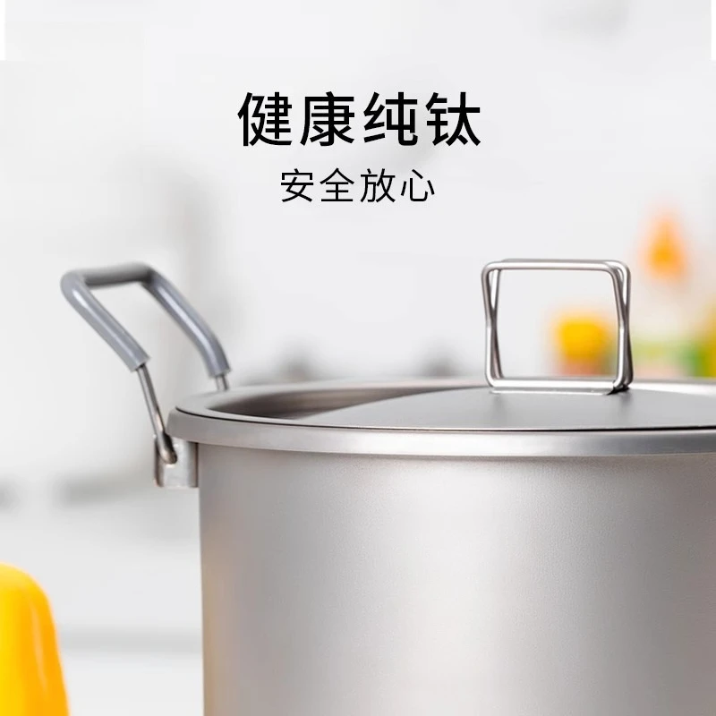 6L Titanium Pot with Lid Durab - огляд і ціна Camping Cooking Pot Large