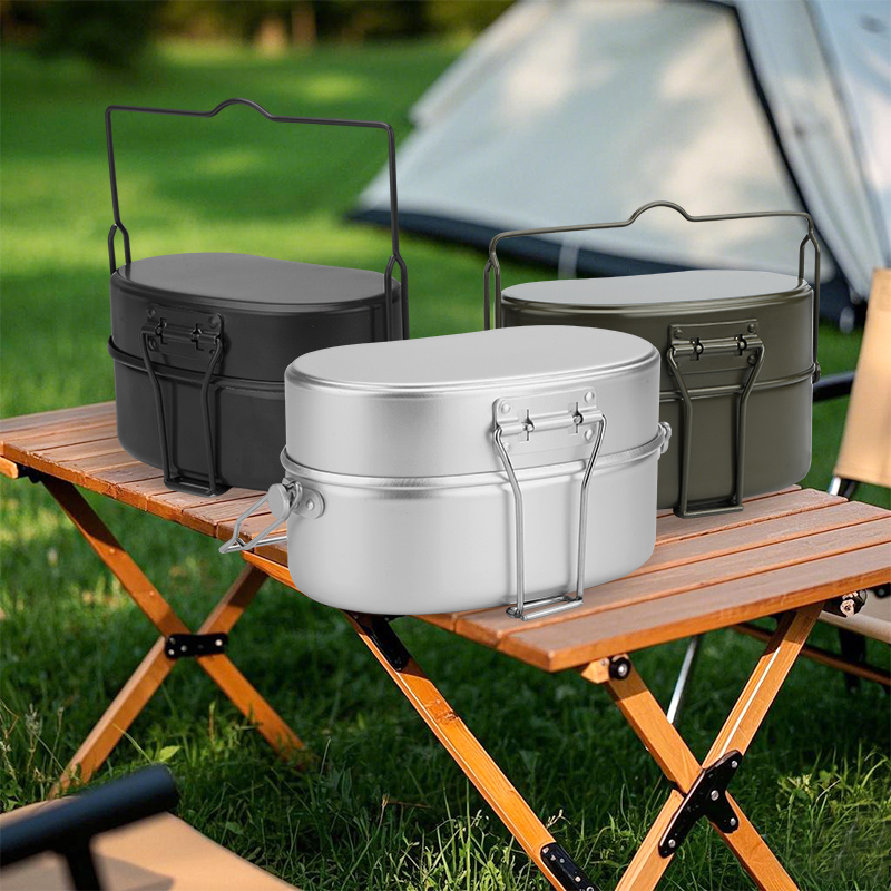 Outdoor CampingMessKit Multifu - огляд і ціна Camping Cooking Kit Box