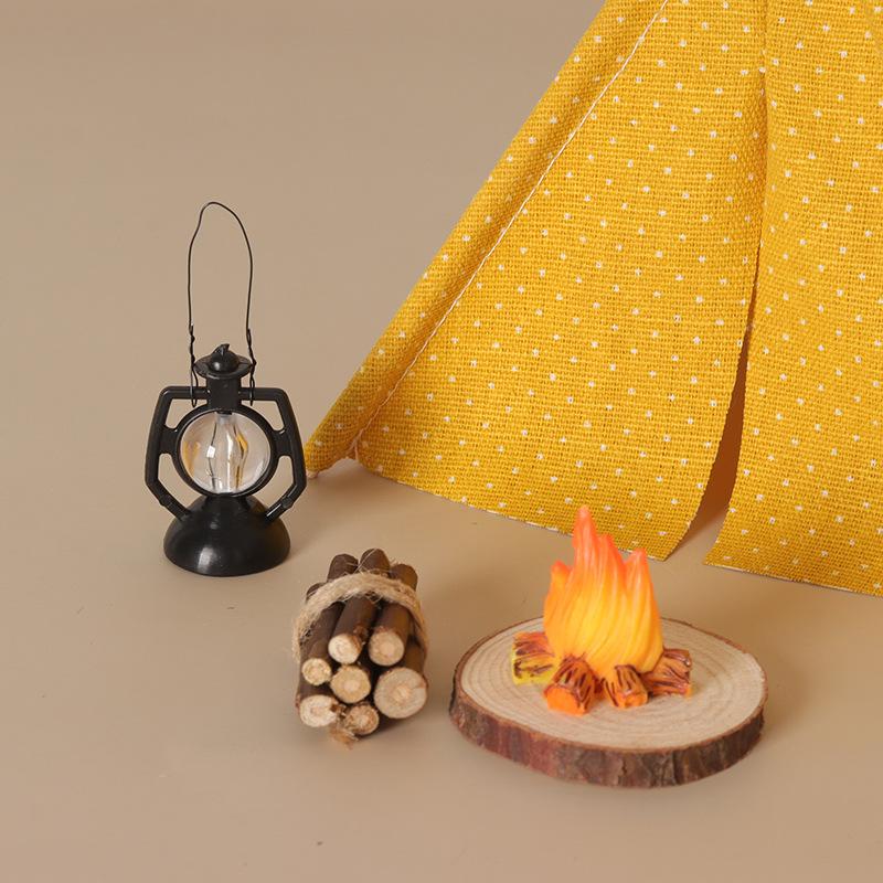 **1 Set 1/12 Doll House Outdoo - огляд і ціна Camping Cooking Kit Box