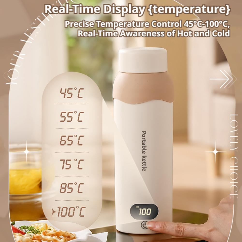 500ml LCD Electric Kettle WIth - огляд і ціна Camping Cooking Electric